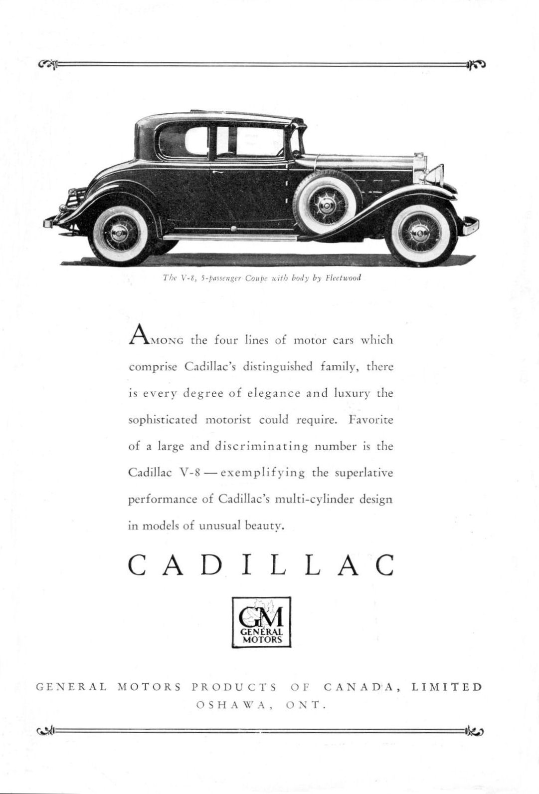1931 Cadillac - Canad1